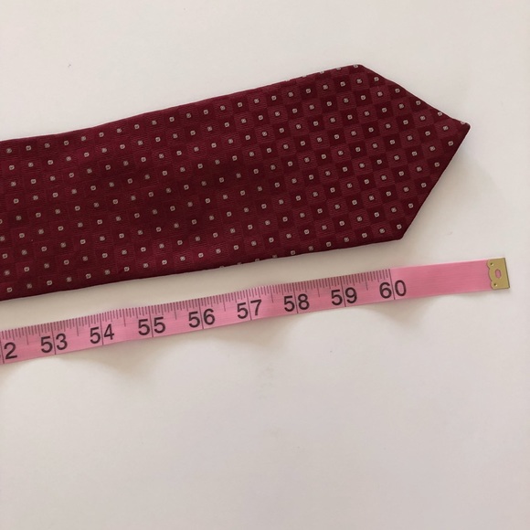 2 Marshall Field’s neckties (lavender & maroon) - Picture 4 of 8